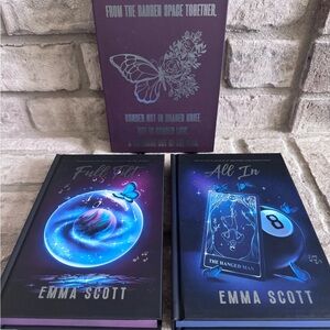 Full Tilt & All In by Emma Scott, Eternal Embers *signed*
